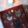 Patrón Gatitos Funda de Libro