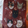 Patrón Gatitos Funda de Libro - Imagen 3