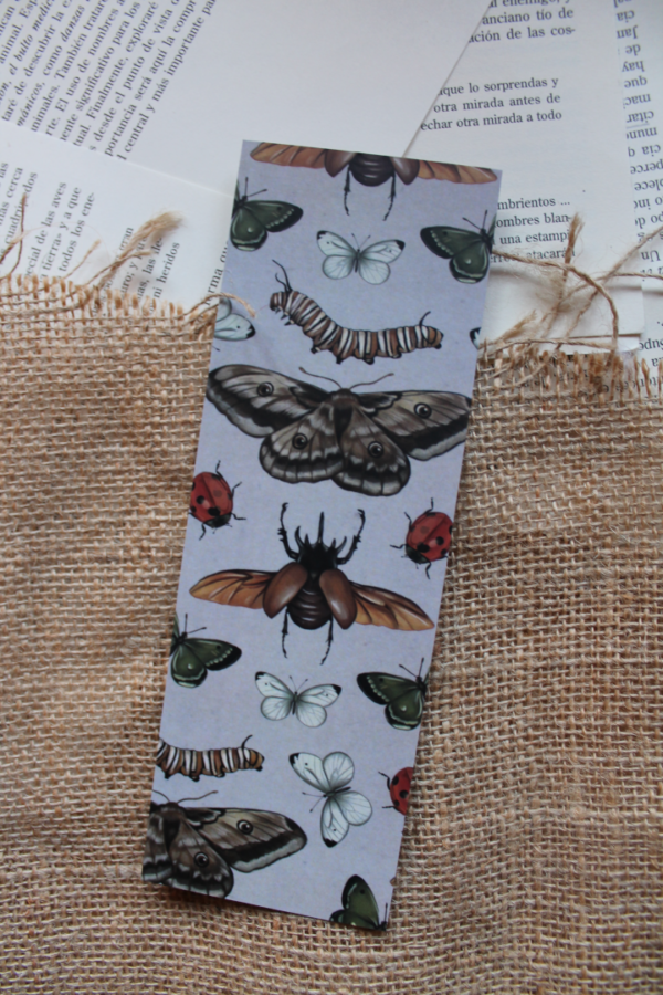 Marcapáginas Entomología