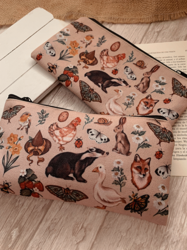 Estuche Primavera cottagecore