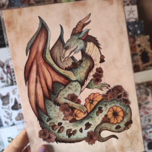 Lámina Dragón Calabaza