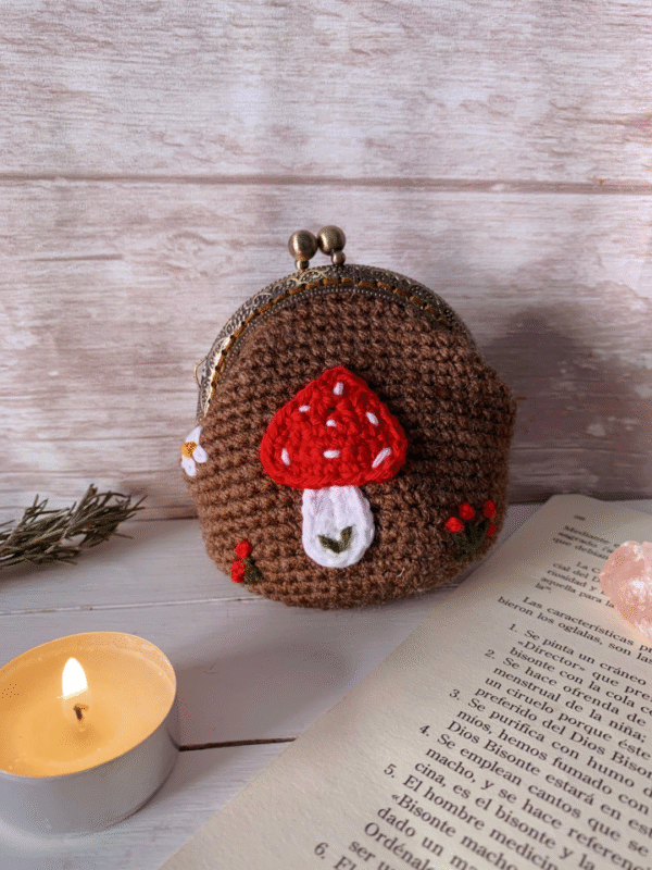 Monedero Crochet Setita