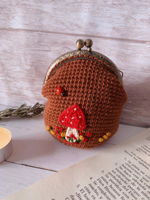 Monedero Crochet Setita - Imagen 3