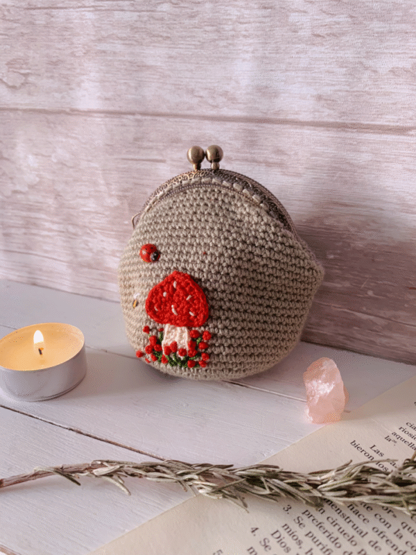 Monedero Crochet Setita - Imagen 4