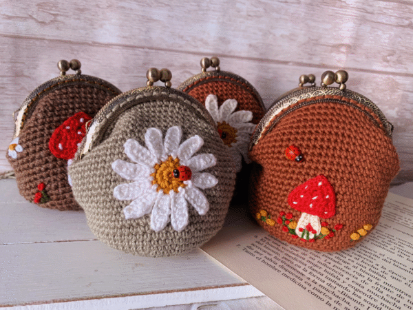 Monedero Crochet Setita - Imagen 2