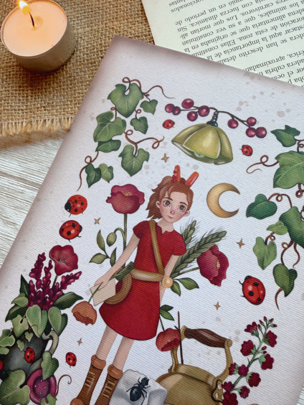Print inspirada en Arrietty , protagonista de "Los incursores" - Imagen 2