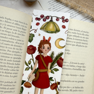 Marcapáginas inspirado en el libro "Los incursores"