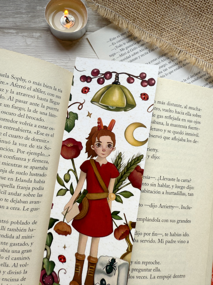 Marcapáginas inspirado en el libro "Los incursores"