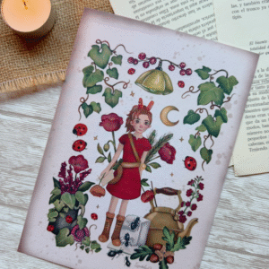Print inspirada en Arrietty , protagonista de "Los incursores"