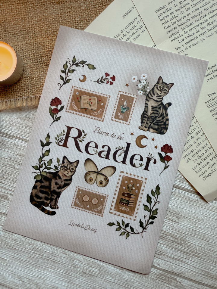Print "Born to be Reader"