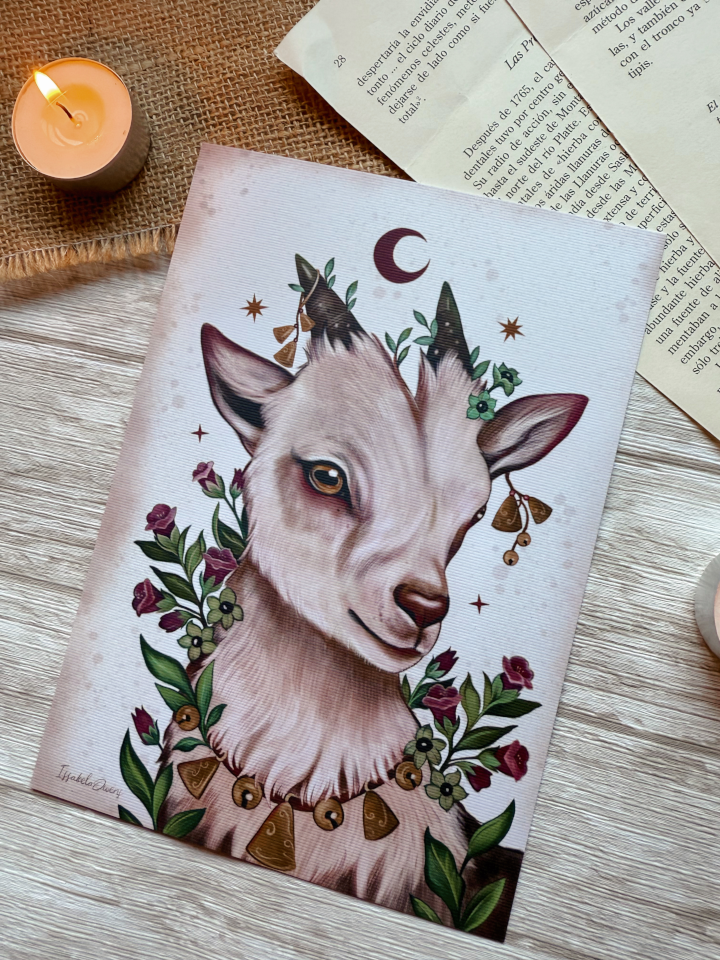 Print " Cabrita de bruja"