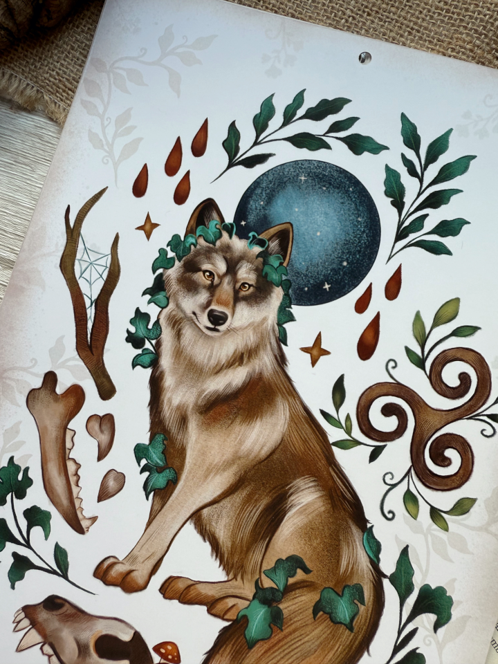Calendario 2026 "Animales Familiares : las brujas y sus aliados" - Imagen 3