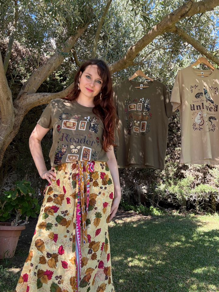 Camiseta "Born to be Reader" - Imagen 4