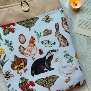 Funda de libro L " Primavera Cottagecore"