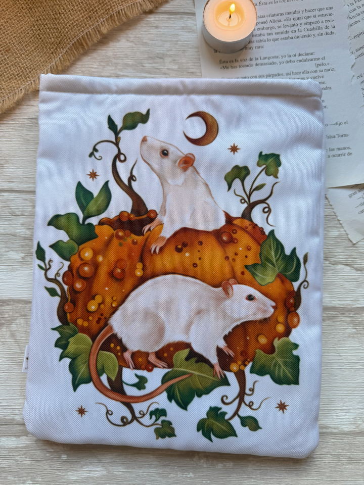 Funda de libro M " Ratas en la calabaza" - Imagen 2