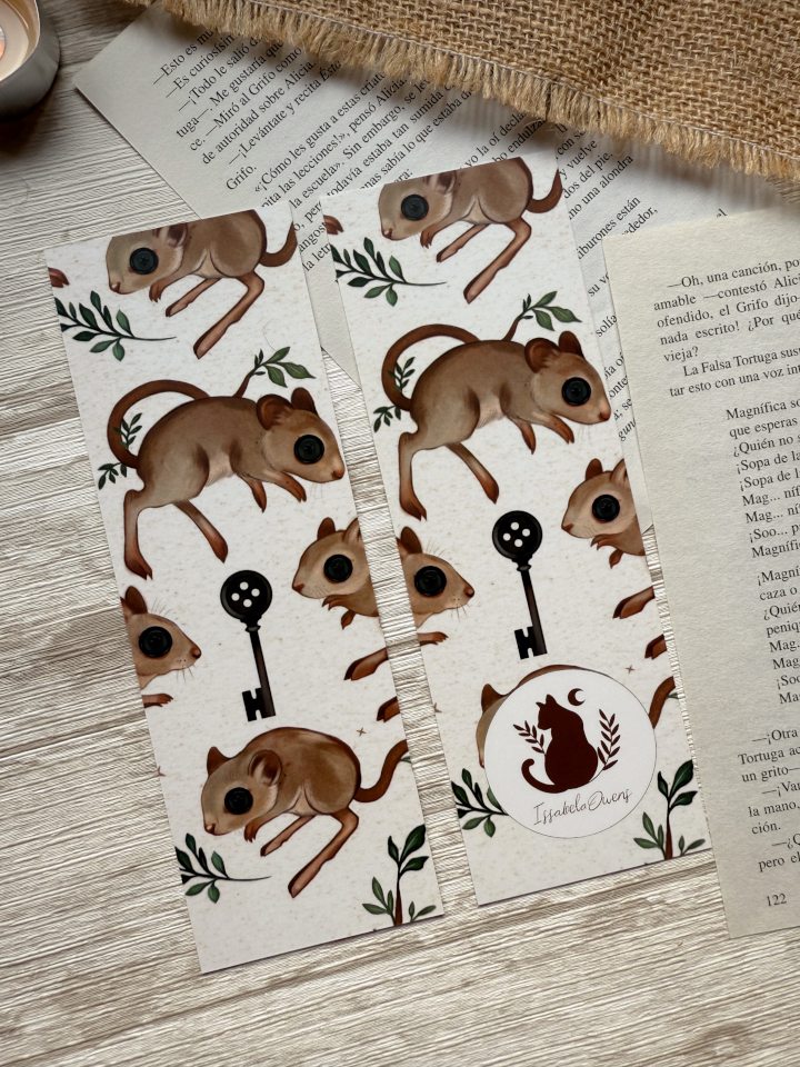Marcapáginas "Ratones saltarines" - Imagen 2
