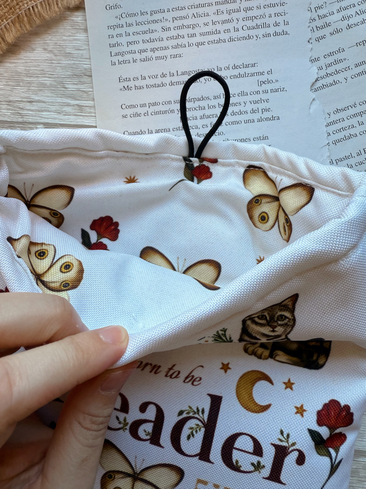 Funda de libro M "Born to be Reader" - Imagen 2