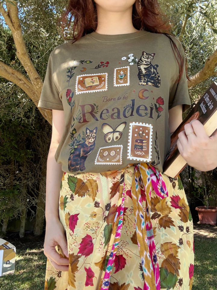 Camiseta "Born to be Reader" - Imagen 3