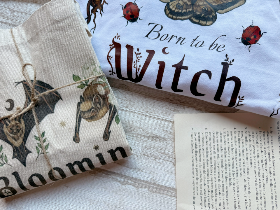 Tote Bag " Blooming even in Darkness" - Imagen 3