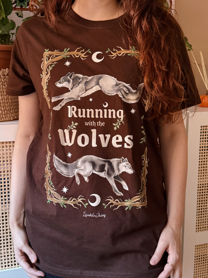 Camiseta "Running with the Wolves"