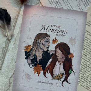Print " Lets be monster together"