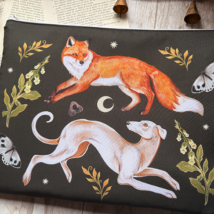 Funda tablet/portátil "Zorro y Galgo"