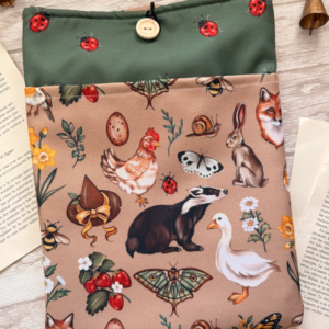 Funda de libro L " Primavera Cottagecore"