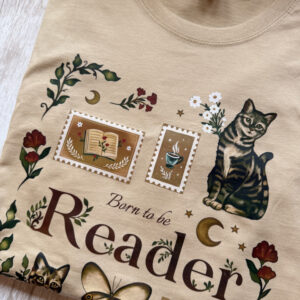 Camiseta Born to be Reader