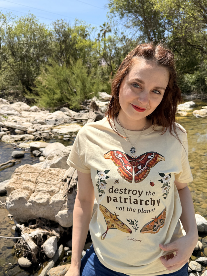 Camiseta Destroy the patriarchy not the planet - Imagen 3
